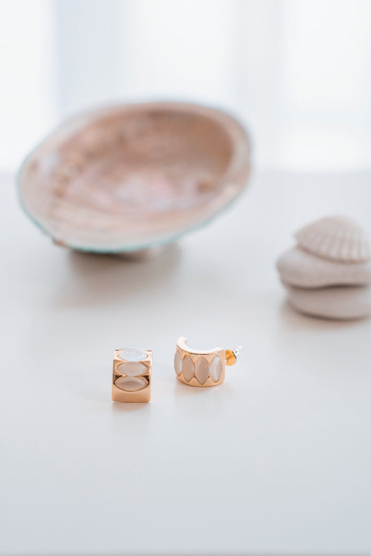 925 Silver Kaelyn Iridescent Earrings