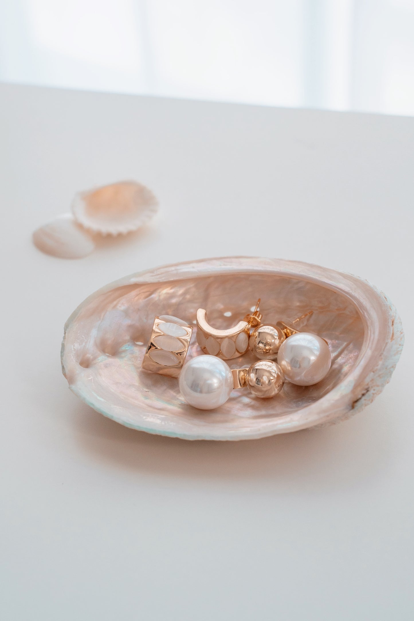 925 Silver Fiddle Gold Earrings