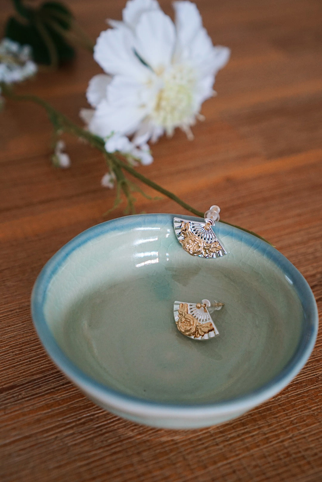 Letty Oriental Fan Earrings