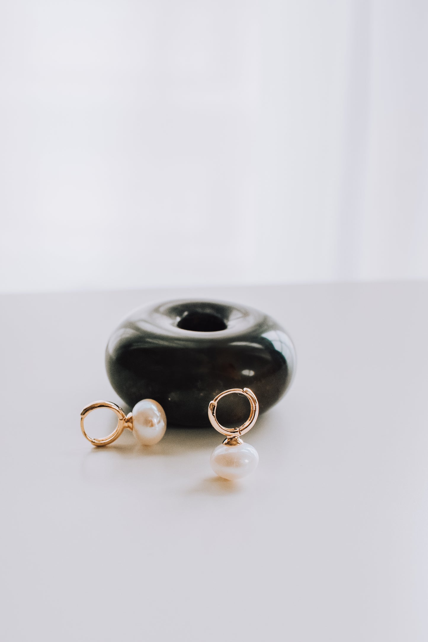 18k Gold Kezia Pearl Earrings
