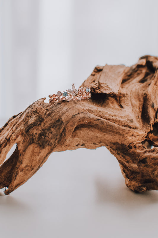 Analisse Jewel Ring (Rose Gold)