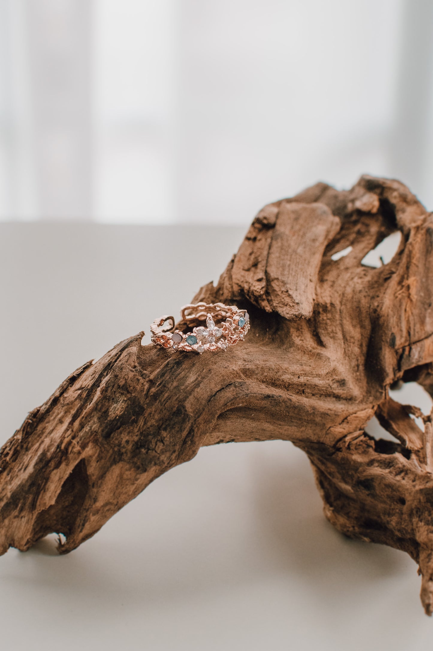 Analisse Jewel Ring (Rose Gold)