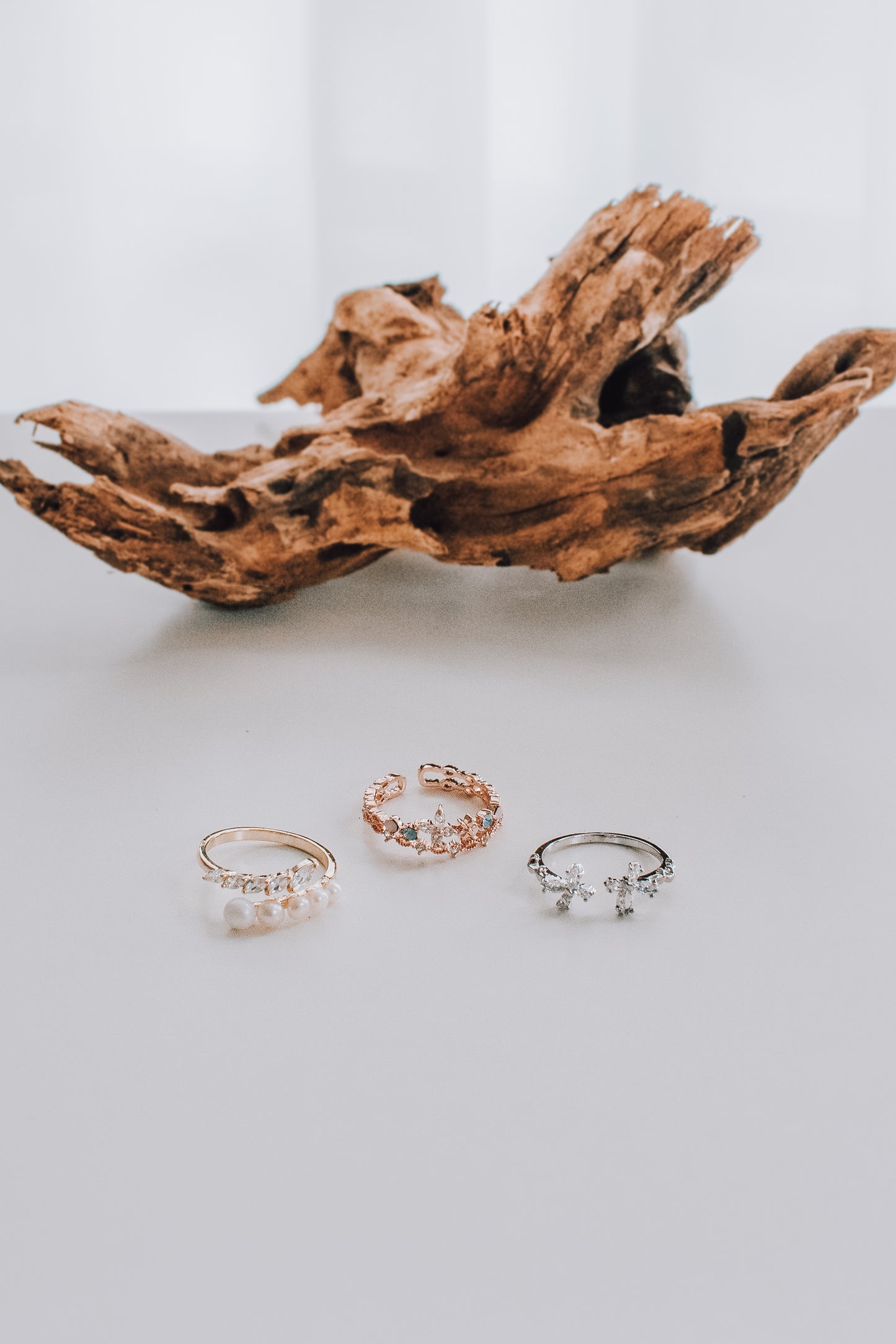 Cayley Pearl Jewel Ring