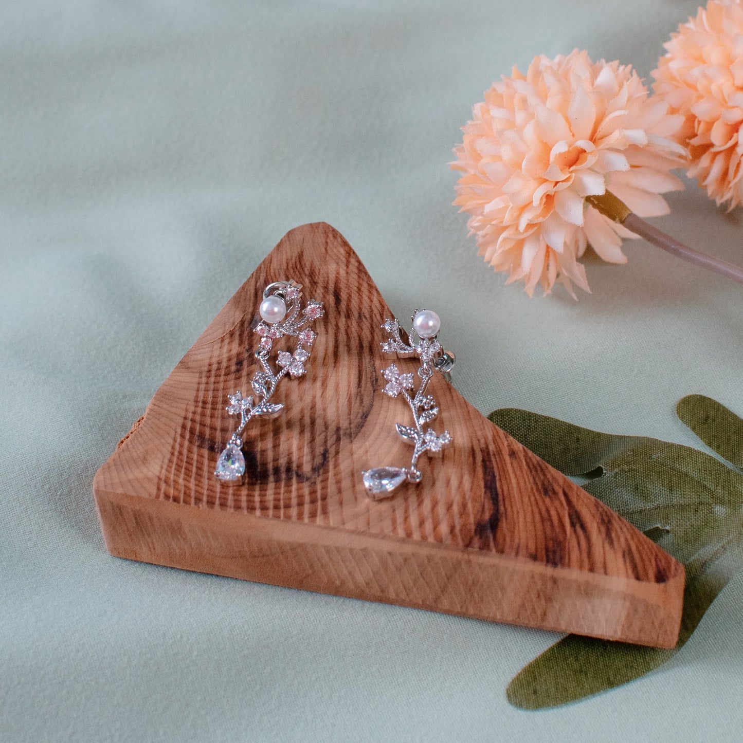 925 SILVER Amia Silver Jewel Earrings