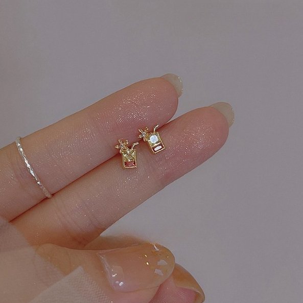 925 Silver Long Island Tea Studs