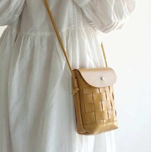 *PREORDER* Dallas Weaved Sling Bag