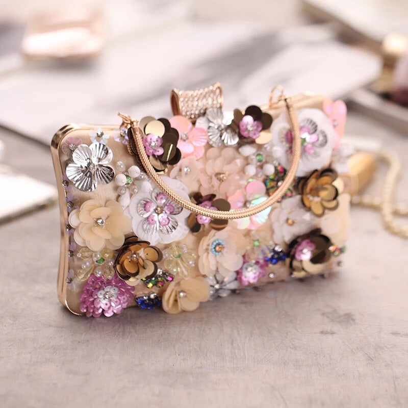 *PREORDER* Danessa Floral Clutch