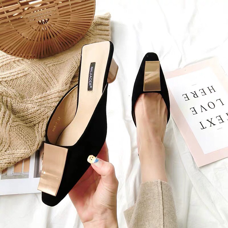 *PREORDER* Helena Gold-Disc Slip Ons