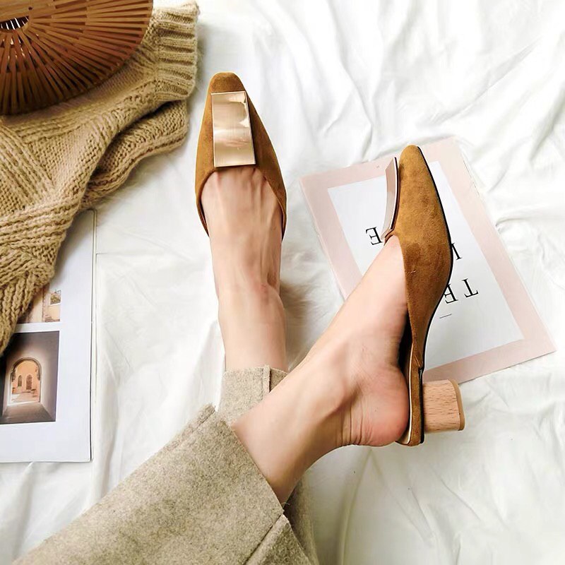 *PREORDER* Helena Gold-Disc Slip Ons