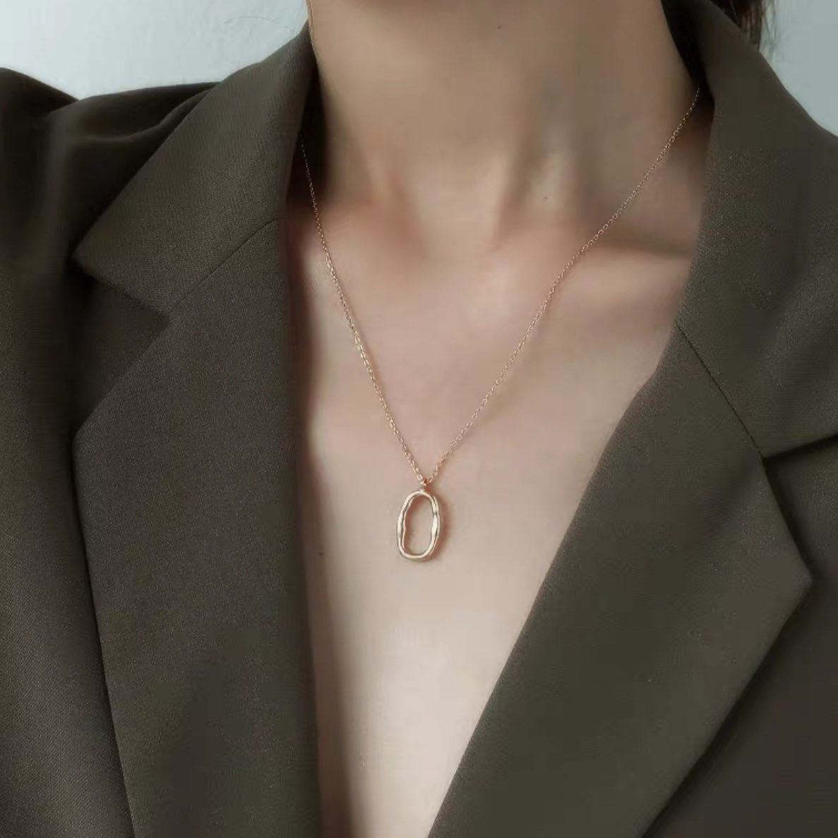 *PREORDER* 925 SILVER Gaia Necklace in Gold