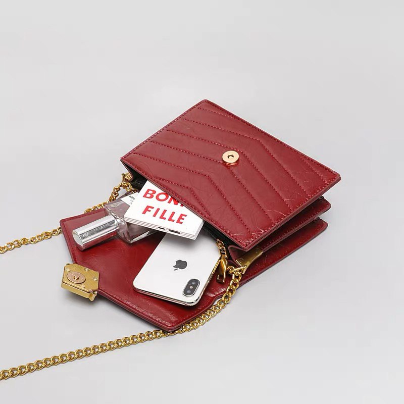 *PREORDER* Raleena Sling Bag (Wine Red)