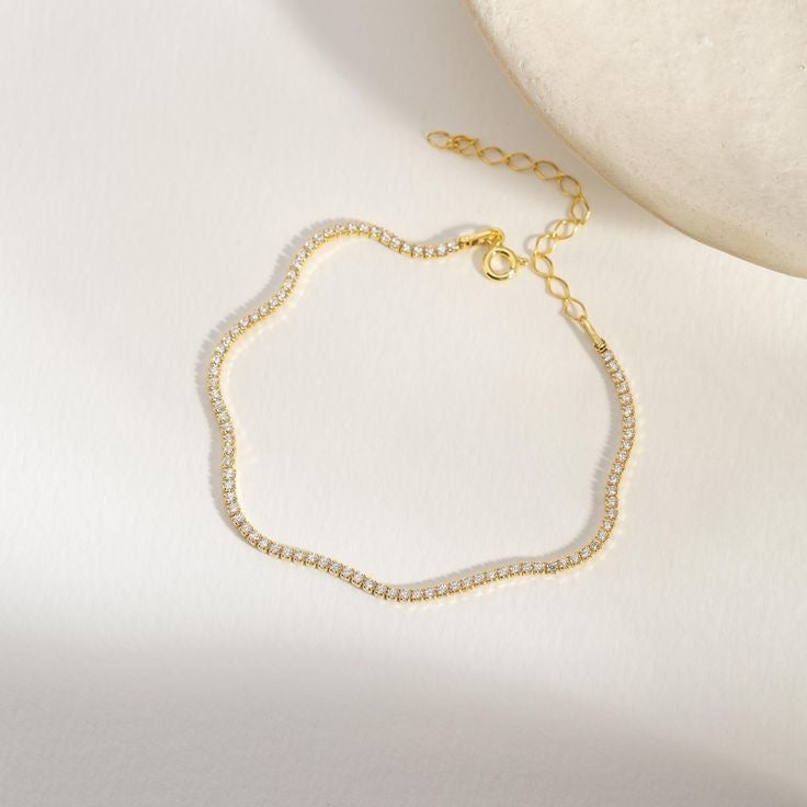 Adjustable Tennis Bracelet