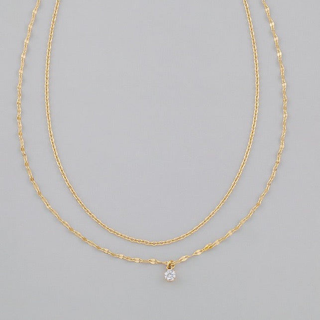 *PREORDER* Harriet Double Chain Necklace